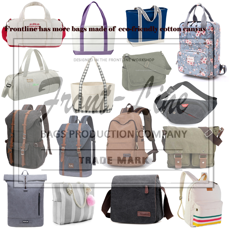 Front-line Bags new CHIC canvas bag series are available for your options!