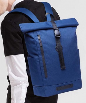 Lifestyle top-loading rucksack rollup college backpack bag