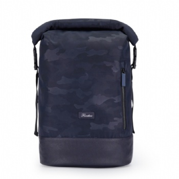New fashion top rollup camouflage laptop backpack computer rucksack bag