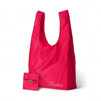 Go green - rPET foldable shopping tote bag