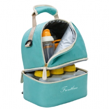 3-in1 Portable mini cooler backpack for baby's milk bottles