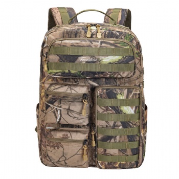 Large tactical realtree camouflage outdoor hunting backpack equipment bag