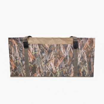 Handy&Portable Reed Bionic Camouflage decoy bag tree dry foliage camo tote duffel carryon with 12 slots for hunting,birdwatching etc