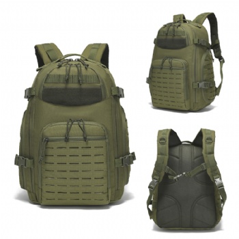 Ergonomic designed olive drab tactical MOLLE rucksack military backpack gear kit bag