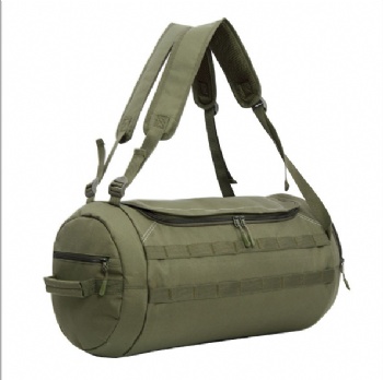 Functional Sports Barrel Duffle bags with dual backpack straps