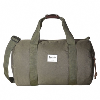 Durable Earth Brown 600D Polyester Military Duffel Bag Gym Bag