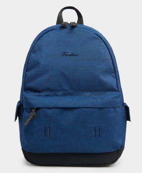 Stylish blue daypack sports rucksack bag for college girls