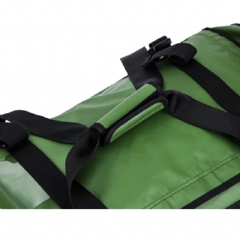 China Factory Quality Made Ex-large PVC Tarpaulin Duffel Backpack Hyrid Bag for Outdoor Sports,Travelling,Carryons