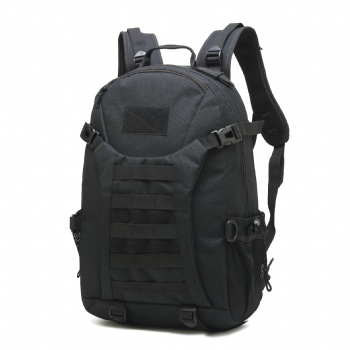 Ergonomic black tactical MOLLE rucksack army gear backpack for fishing,hunting,hiking,camping