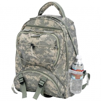 Digital Camo Water Repellent Emergency 5 Day Survival Backpack Kit