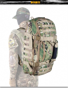 Large 60L multi-functional camouflage 3-in-1 backpack duffle bag