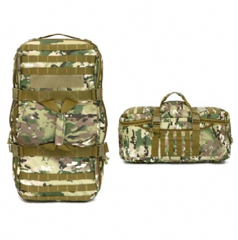 Large 60L multi-functional camouflage 3-in-1 backpack duffle bag