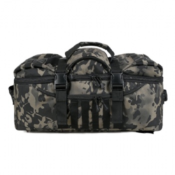 Tactical MOLLE military style duffle bag with backpack straps