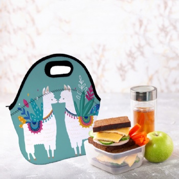 Brand new soft neoprene lunch bag high quality neoprene lunchbox
