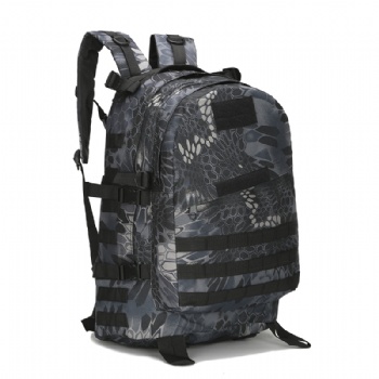 New trendy python patterned military backpack army tactical rucksack bags