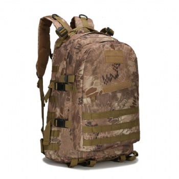 New trendy python patterned military backpack army tactical rucksack bags