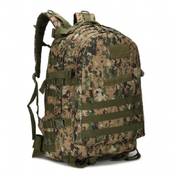 Classic woodland camouflage military backpack army tactical MOLLE rucksack bags