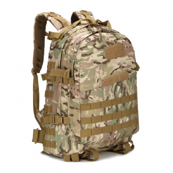 Classic woodland camouflage military backpack army tactical MOLLE rucksack bags