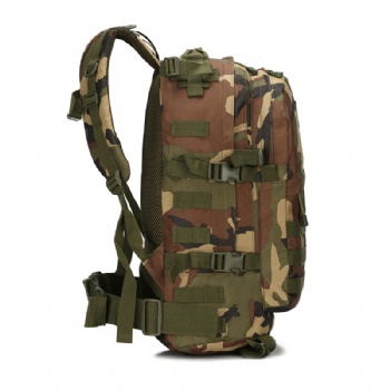 Classic woodland camouflage military backpack army tactical MOLLE rucksack bags