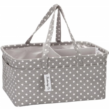 Portable Carry-on Storage Basket Packing Organizer for Maternity and Baby Diapers