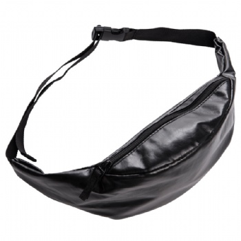 Trendy PU leather fanny packs waist belt bag women bum bags