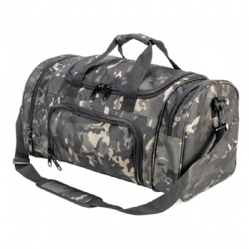 Large 24 inches multi-functional camouflage carry-all duffle bag weekender bag