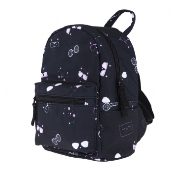 Fashionable women's mini backpack small printing daypack for girls