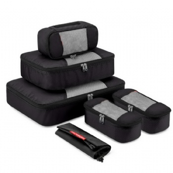 Bespoken branding compression travel packing bag travel organizer packing cubes 6pcs