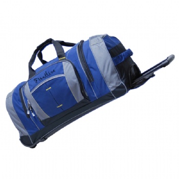 Large 31 inch rolling upright duffel bag rugged made