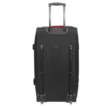 Exlarge 32 inch travel luggage bag wheeled dufflebag with 3 compartments