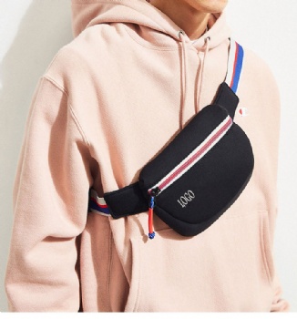 Compact real neoprene sling belt bag fanny packs
