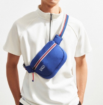 Compact real neoprene sling belt bag fanny packs