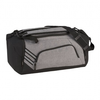 Sporty Convertible Graphite Duffel into Backpack for travelling,gyms,workouts