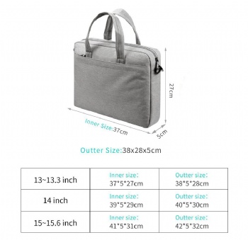 经典13-13.7英寸商务笔记本电脑包防水