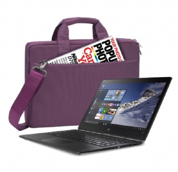 Ultra thin computer briefcase laptop carry case unisex