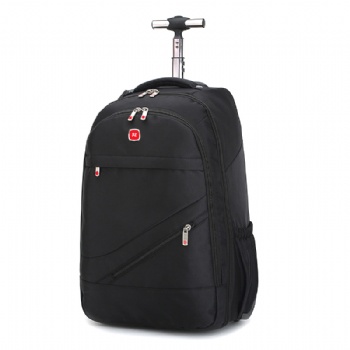High Quality Ballastic Nylon Wheeled Laptop Backpacks Computer Bags for Men