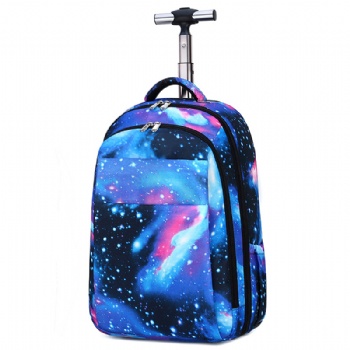 Full digital printing backpacking wheeling backpacks bags customizable