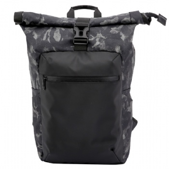 Life style top closure buckle rucksack backpack rollup casual daypack