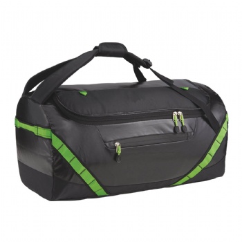 Classic waterproof coated polycanvas sports duffel backpack combined