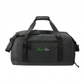Eco duffel bag for outdoor adventures
