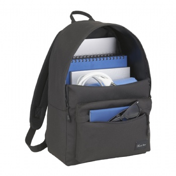 Classic rPET school backpack bag with laptop sleeve