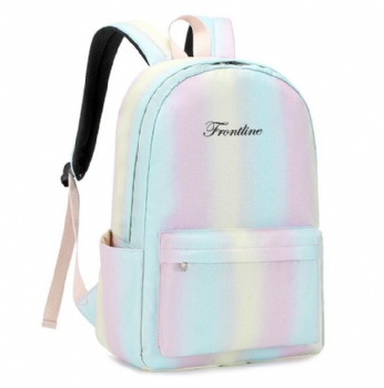 Chic sublimation backpack digital printed school bag