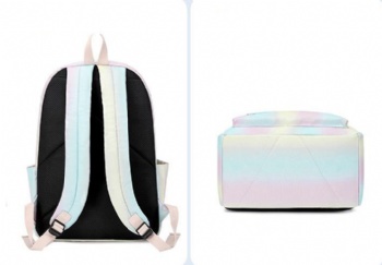 Chic sublimation backpack digital printed school bag