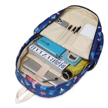 Customizable sublimated backpack digital heat transfer printed school bags