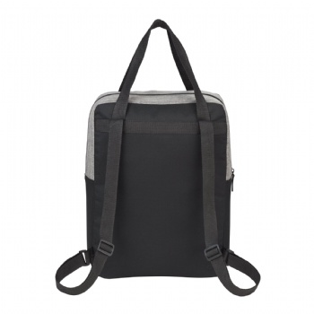 Convertable rPET backpack with dual tote handles